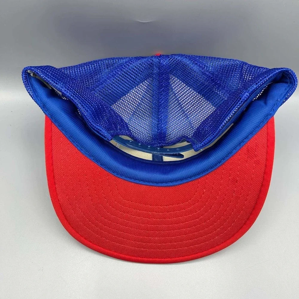 Vintage‎ 1984 Los Angeles Olympics Sam The Eagle Trucker Hat Men Snap Back Cap